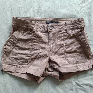 Prana Elle shorts 3'', brown, size 6